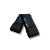 Black parallettte grip tape with white background